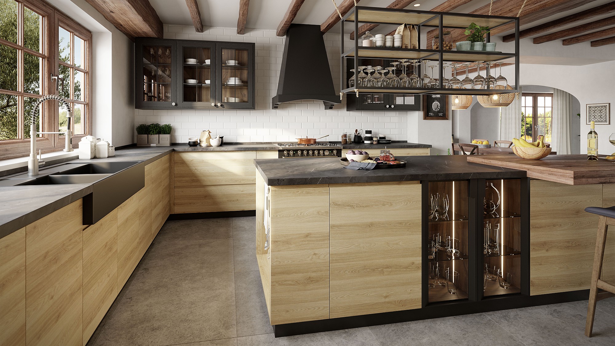 Cuisine sur mesure Concept Alpin